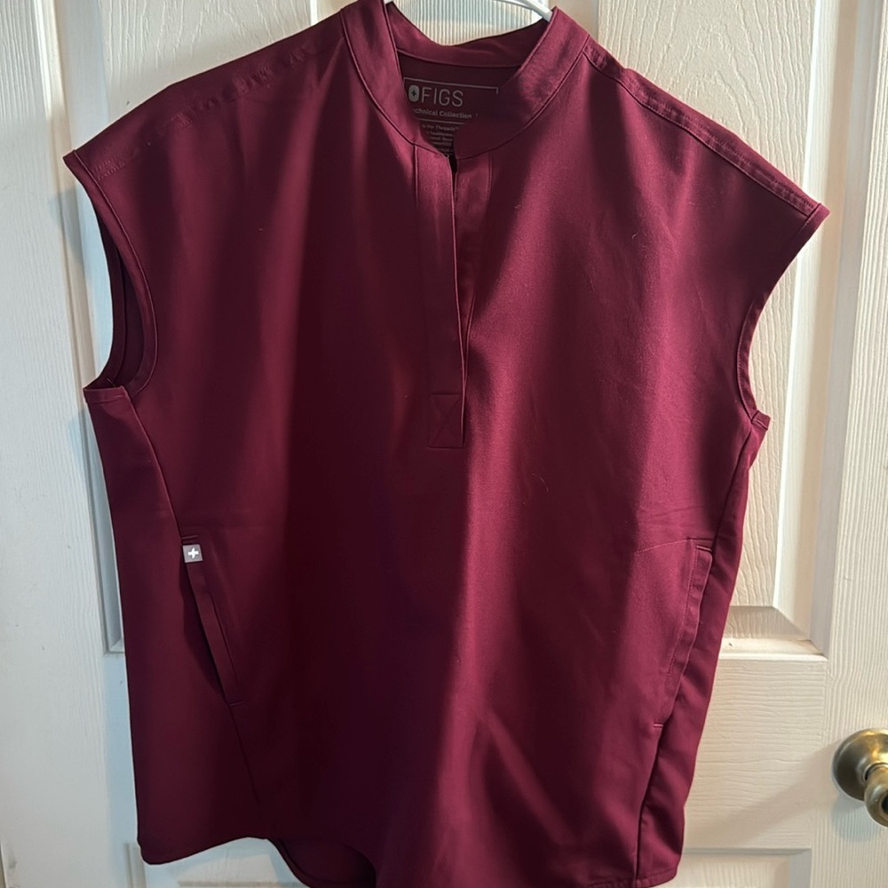 Burgundy Figs Rafaela Top